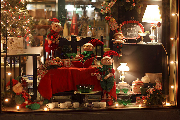 Holiday Store Window